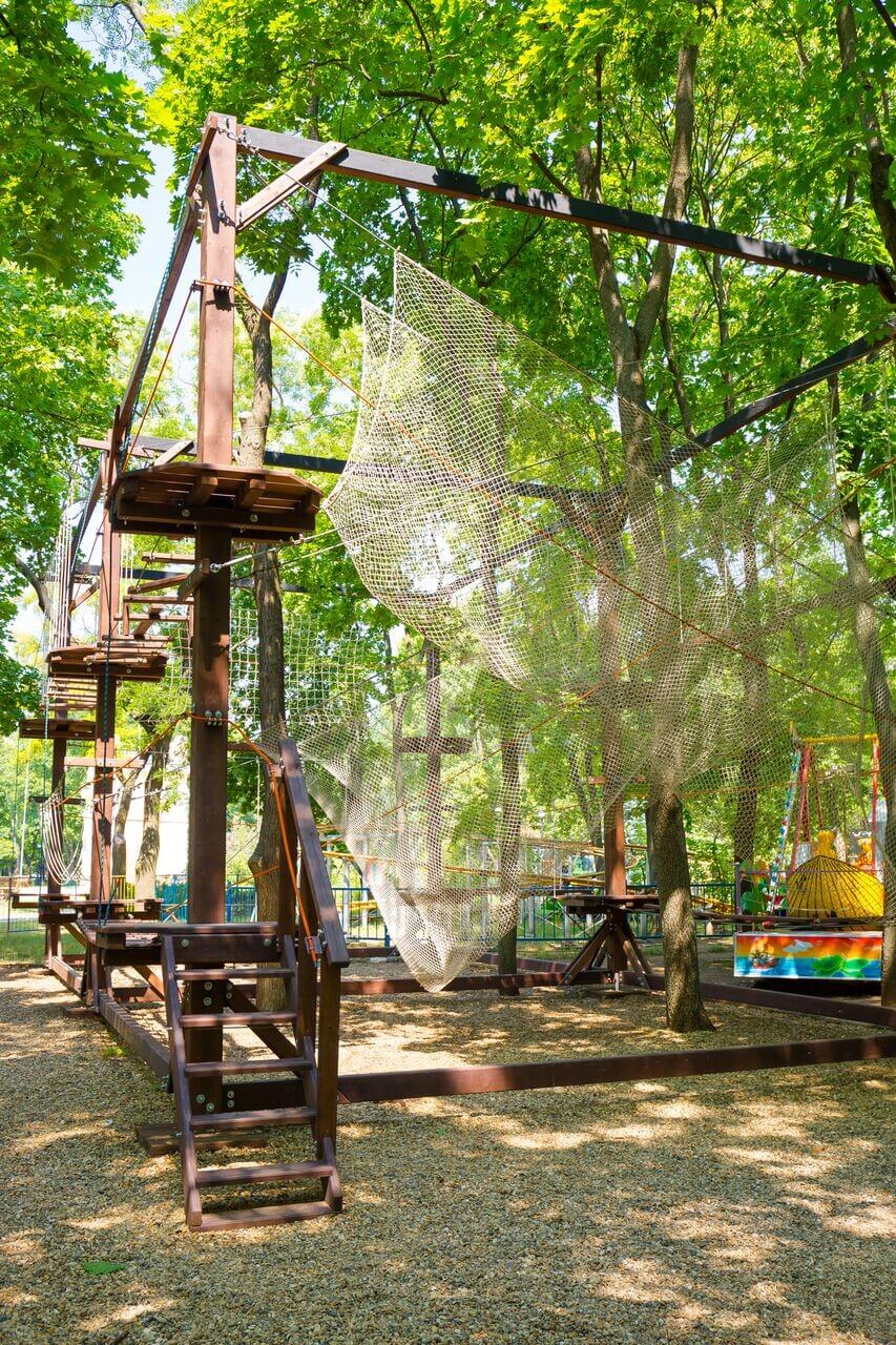 Верёвочный парк Маугли в Тирасполе